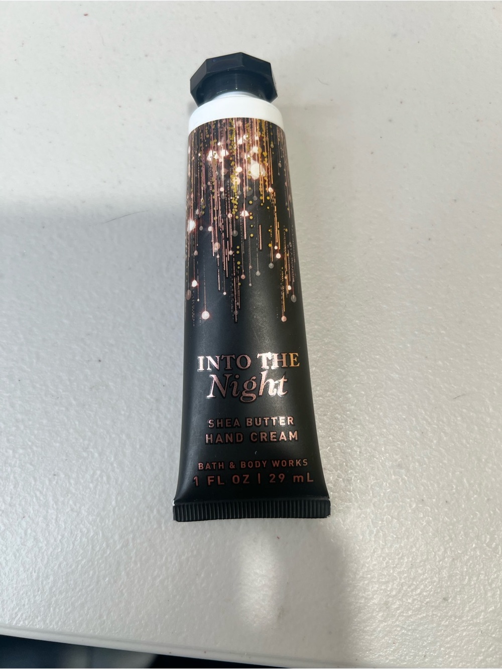 Bath & Body Works Into The Night Hand Cream - Black with Gold Accents